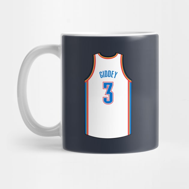 Josh Giddey Oklahoma City Jersey Qiangy by qiangdade